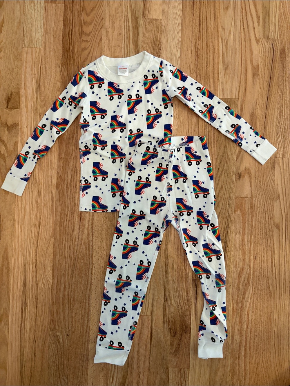 Hanna Andersson roller skate pajamas